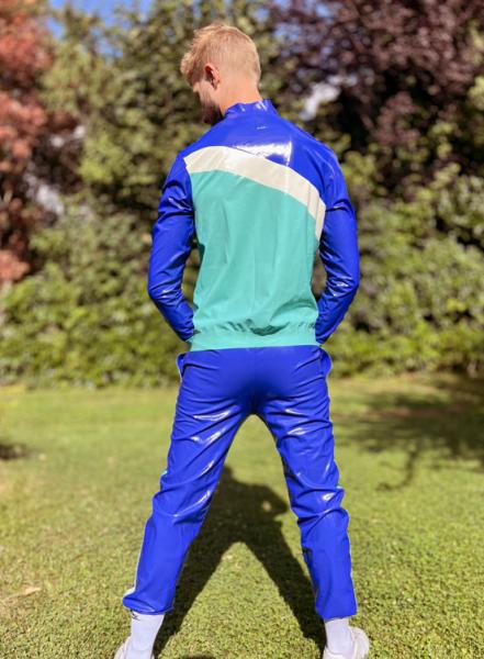 RACTION Jogginganzug „Olympia Blau“ – Bewegung mit Haltung.